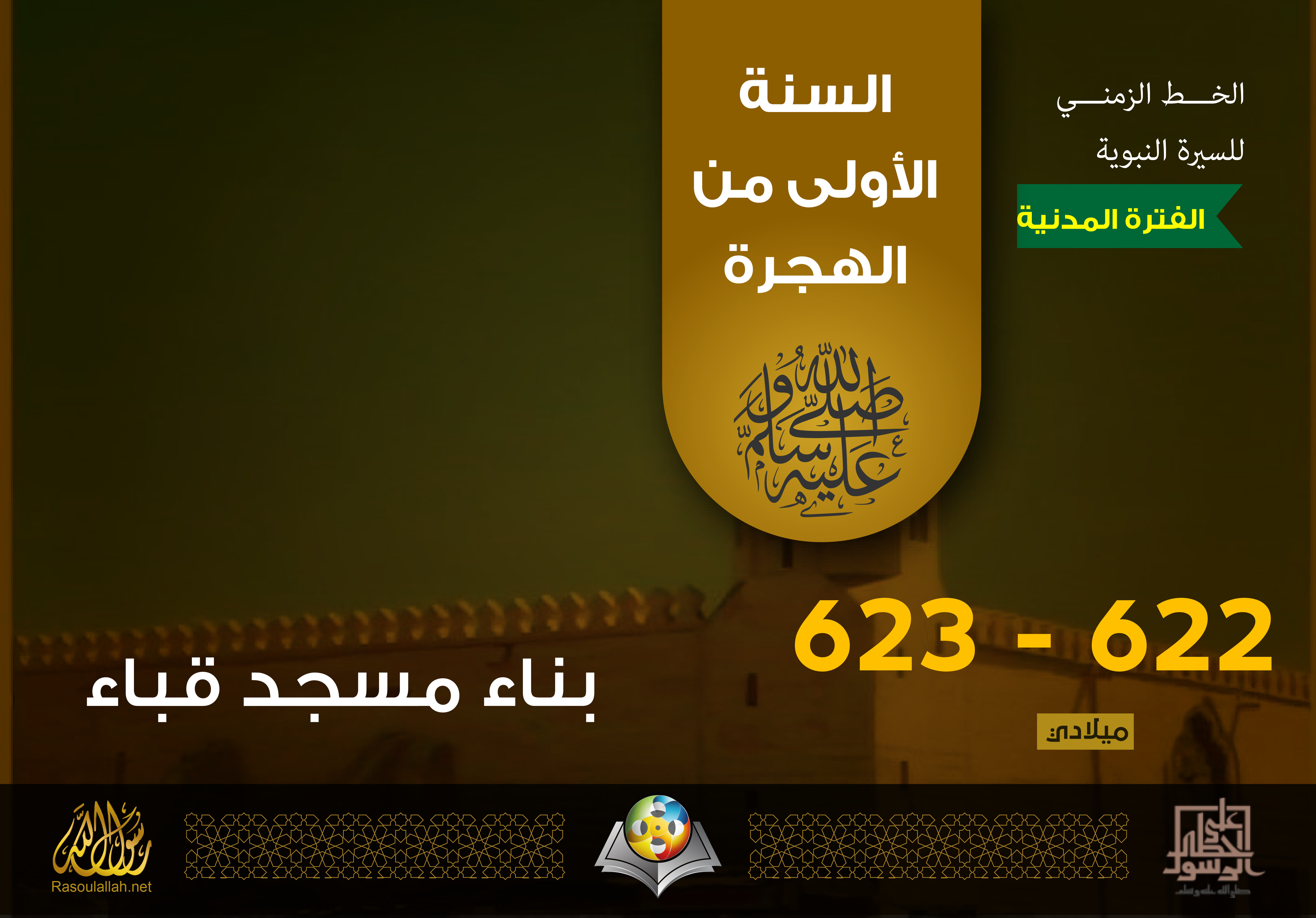 بناء مسجد قباء